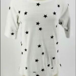 Loft white star top